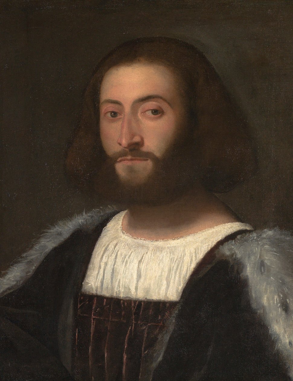 Porträt eines Mannes von Titian