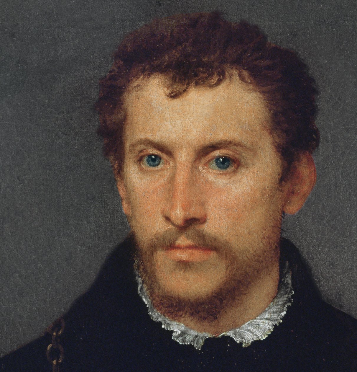 Der Engländer (Detail), 1540-5 von Tiziano Vecelli