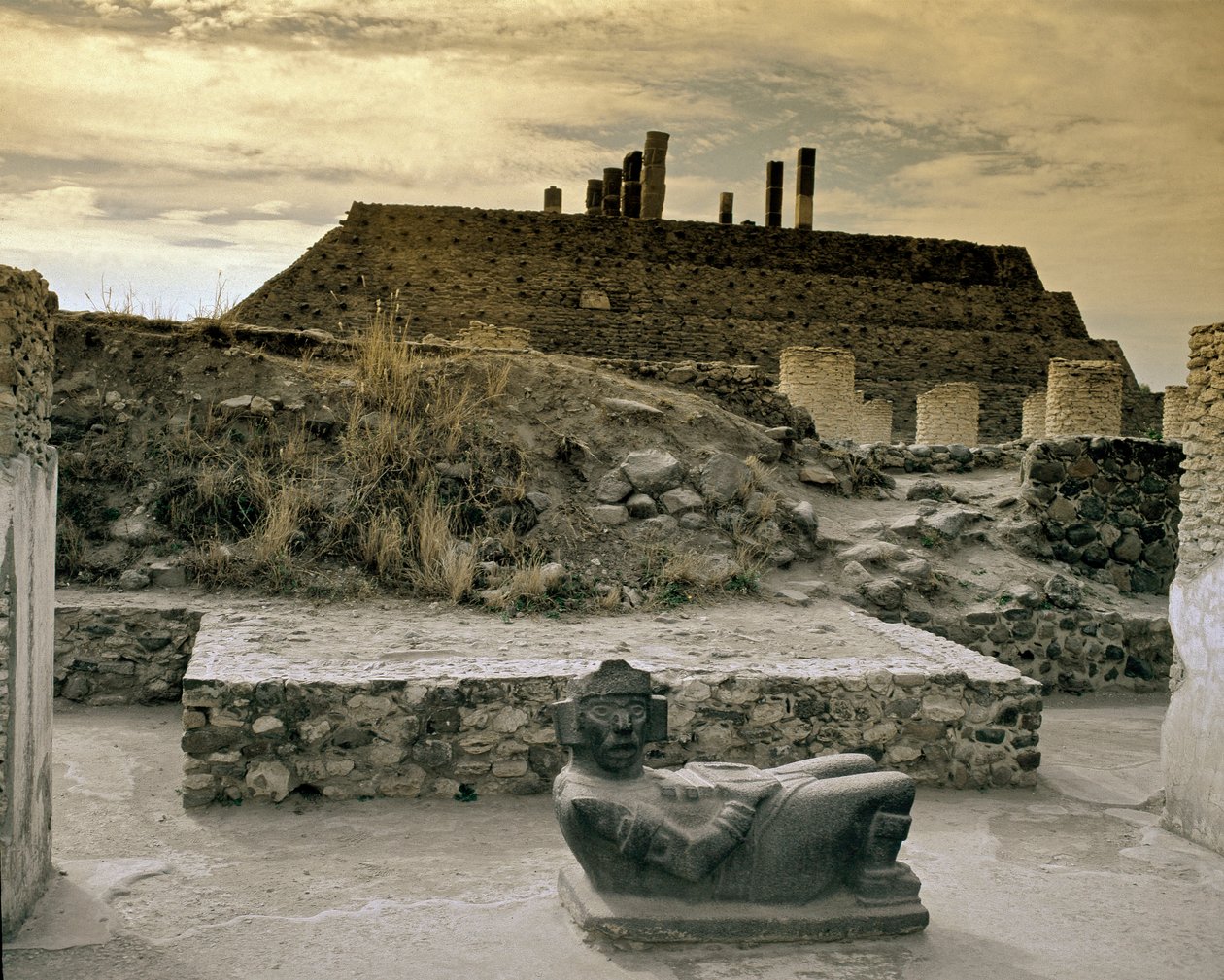 Tempel des Quetzalcoatl von Toltec Toltec