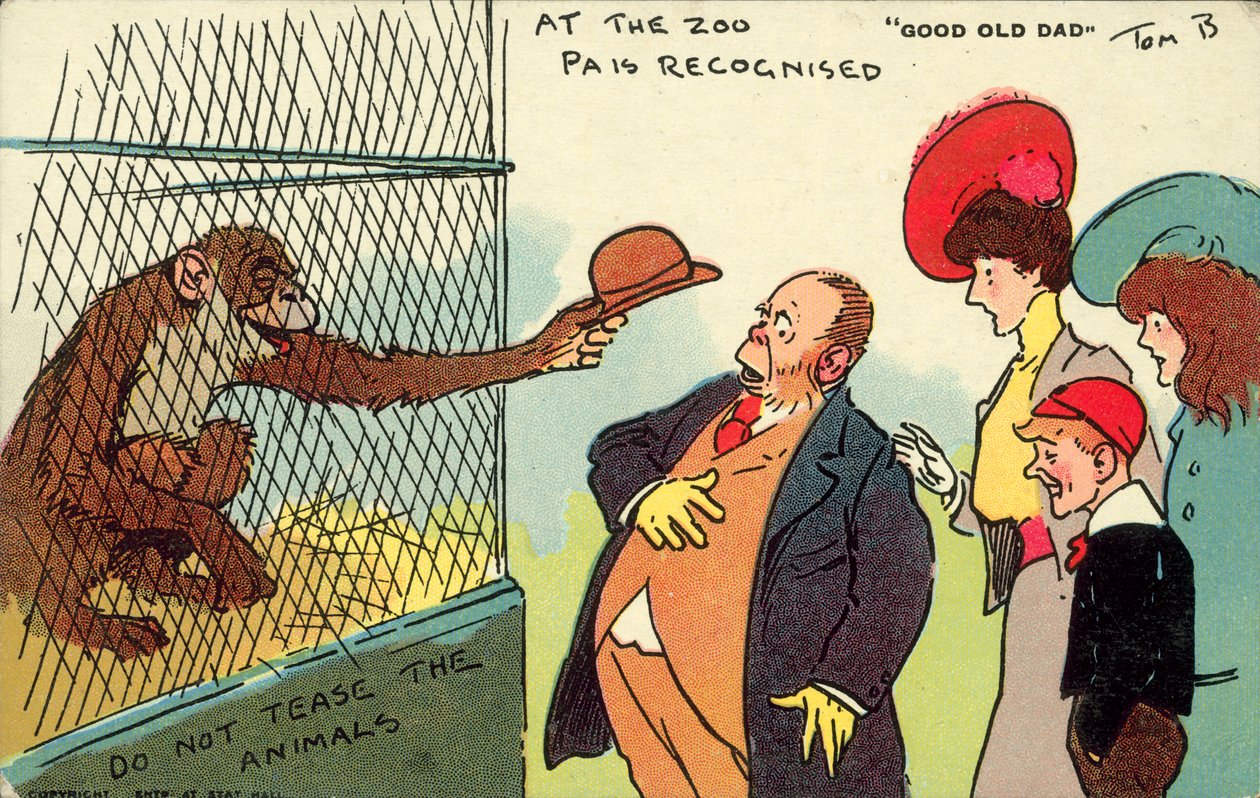 Im Zoo wird Papa erkannt, Guter alter Papa von Tom Browne