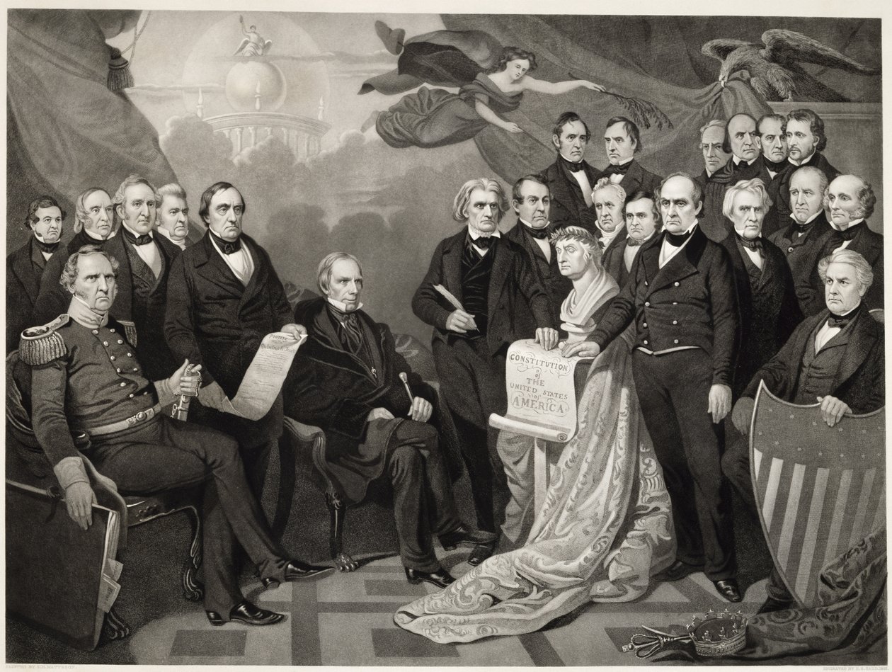 Union, 1852 von Tompkins Harrison after Matteson