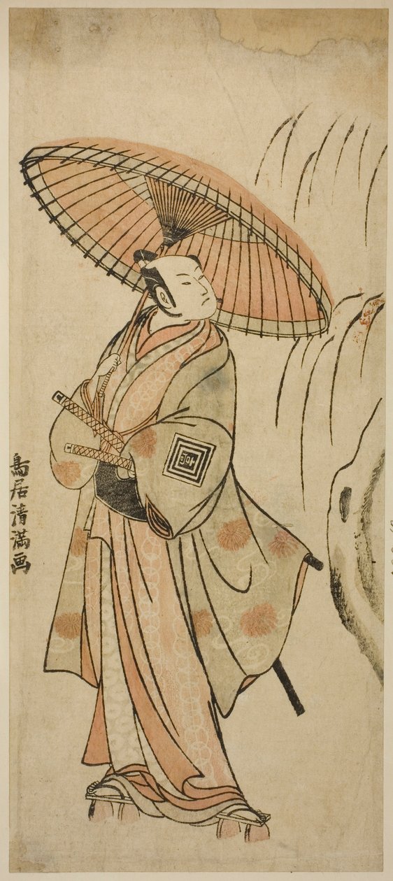 Der Schauspieler Ichikawa Komazo II von Torii Kiyomitsu I