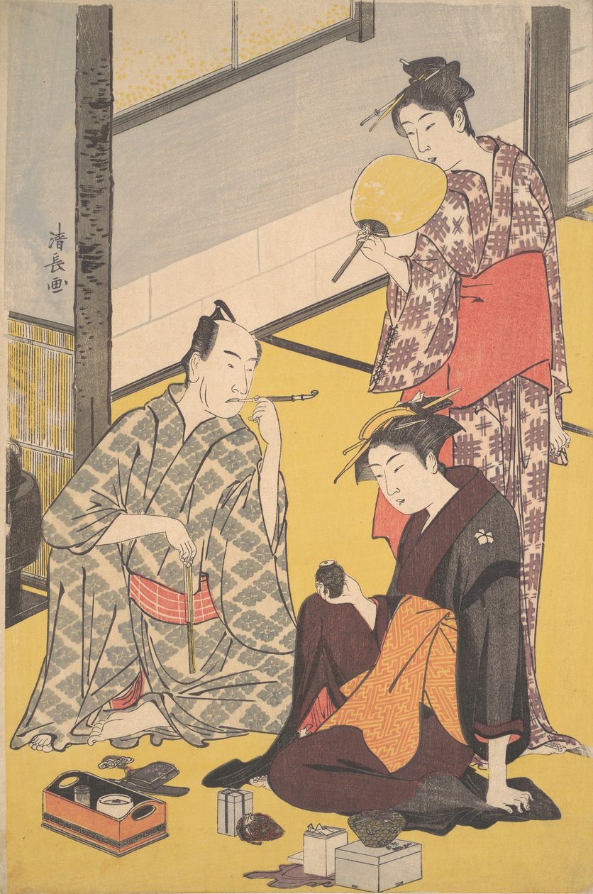 Der Kabuki-Schauspieler Matsumoto Koshiro IV, ca. 1783 von Torii Kiyonaga