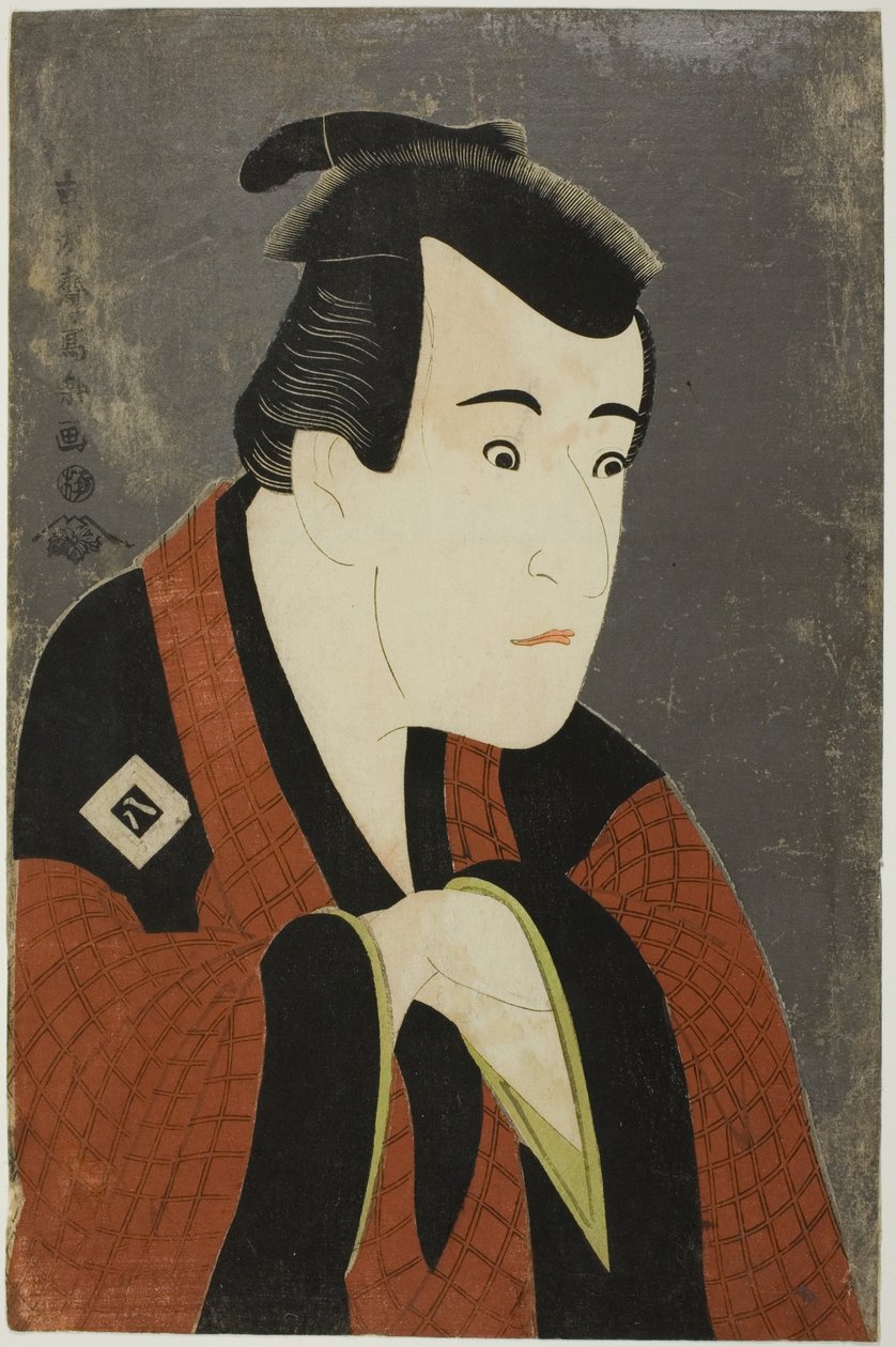 Der Schauspieler Ichikawa Yaozo III als Tanabe Bunzo von Toshusai Sharaku