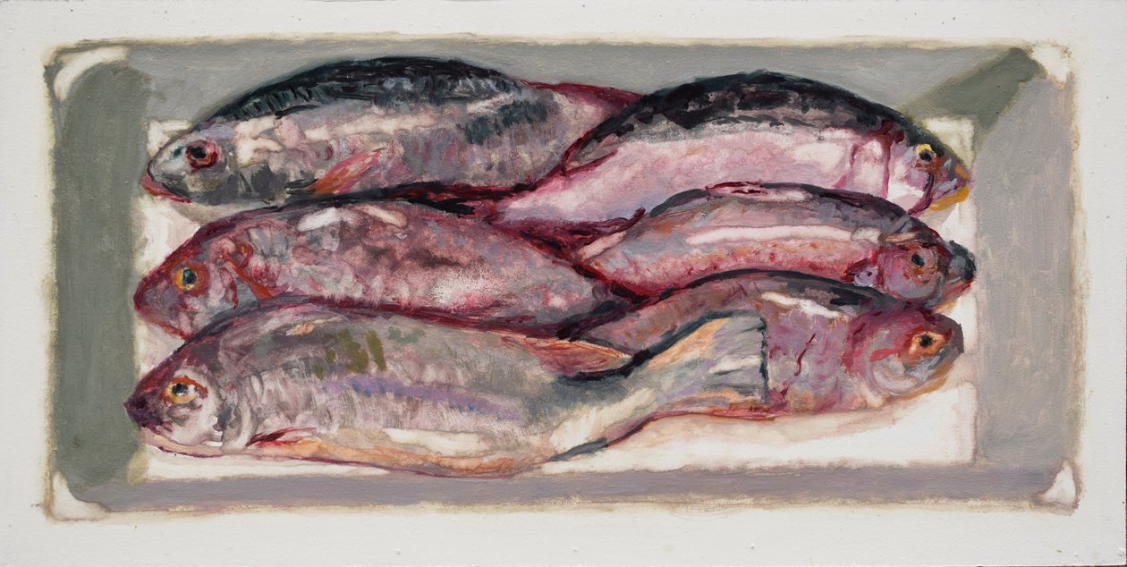 Fischkiste 1 (Billingsgate, London), 2016 von Trevor Burgess