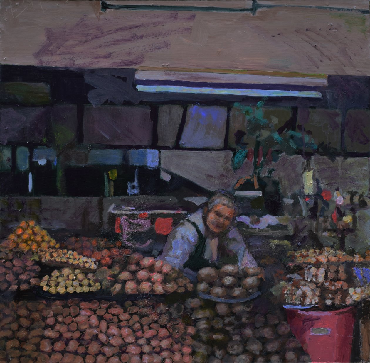 Kartoffelstand (Quito, Ecuador), 2015 von Trevor Burgess