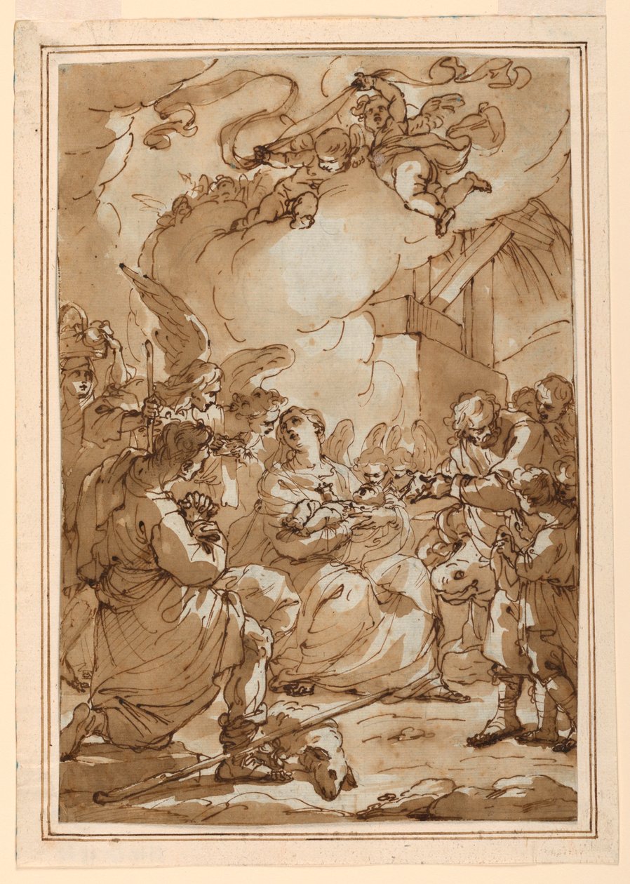 Anbetung der Hirten von Ubaldo Gandolfi