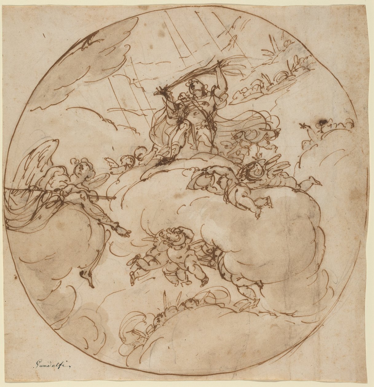 Die Apotheose des San Vitale von Ubaldo Gandolfi