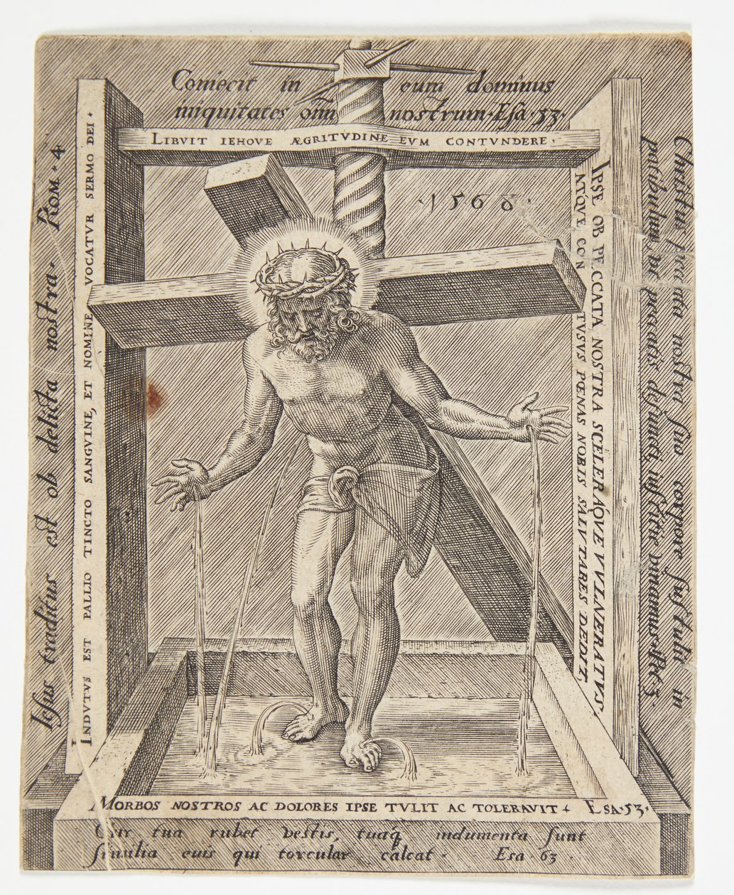 Die Passion Christi von Ubekendt efter Dirck Volckertsz. Coornhert efter Maarten van Heemskerck