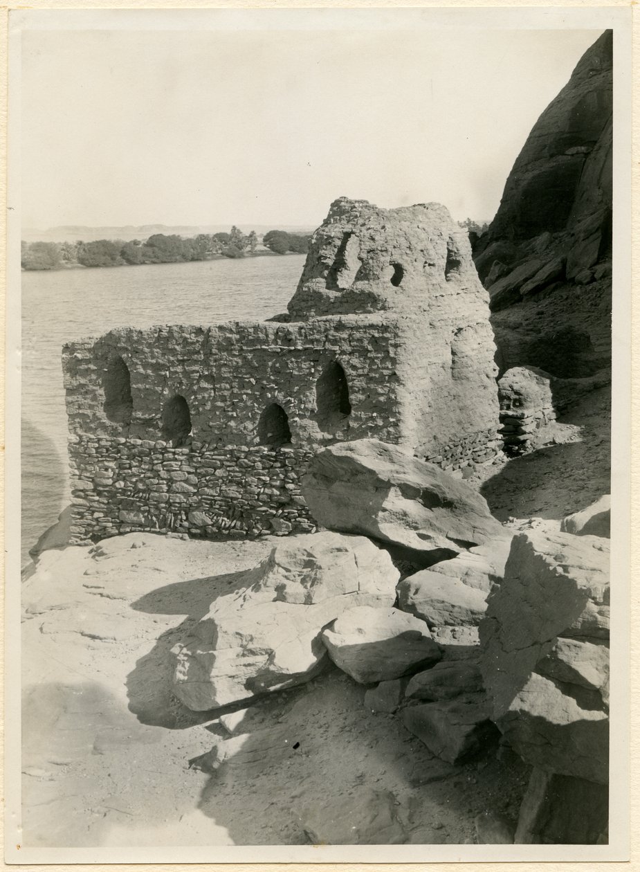 Kuppelkirche, Qasr Ibrim, Ägypten, Fotografie von Ugo Monneret de Villard von Ugo Monneret de Villard