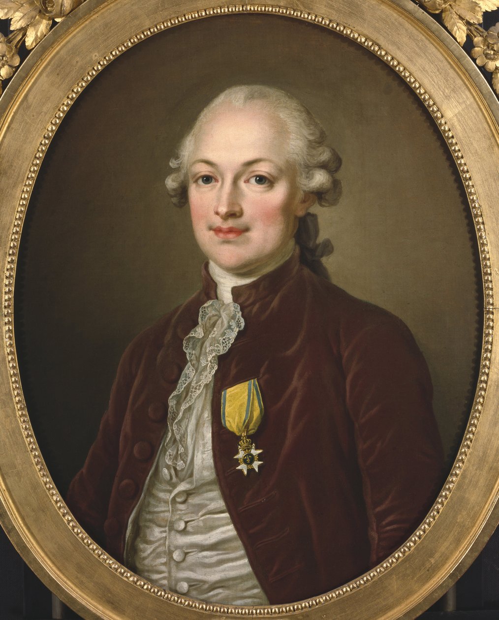 Porträt von Baron Erik Magnus Stael von Holstein (1749-1802), von Ulrika Fredrika Pasch von Ulrika Fredrika Pasch