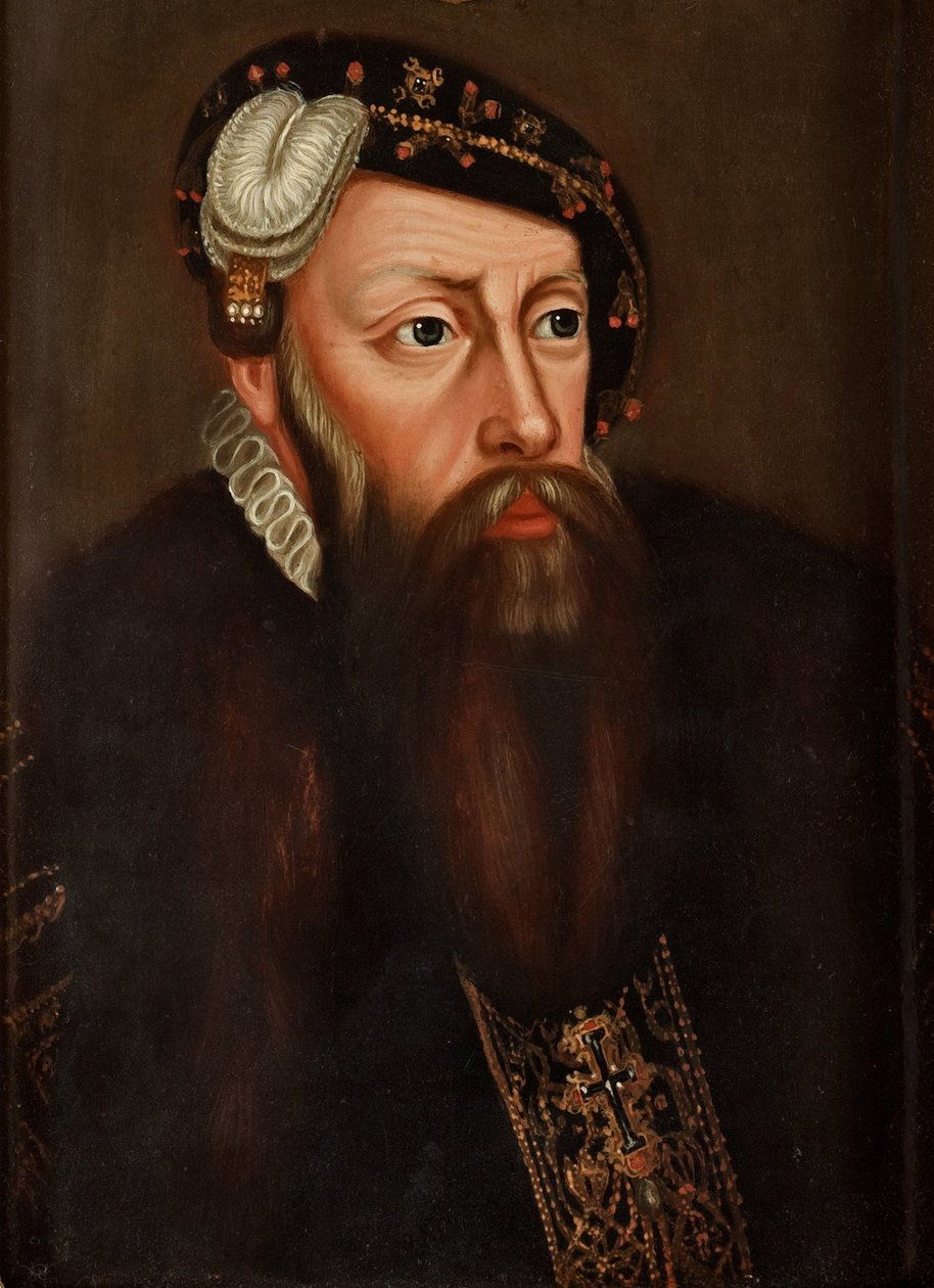 Porträt von König Gustav I. von Schweden 1496-1560 von Ulrika Fredrika Pasch