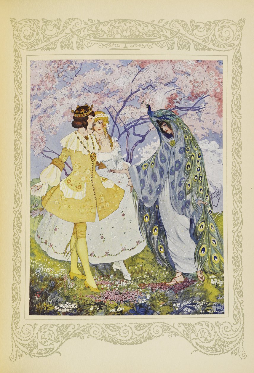 Die Fee Candide erschien dann vor ihren Augen, Illustration aus 