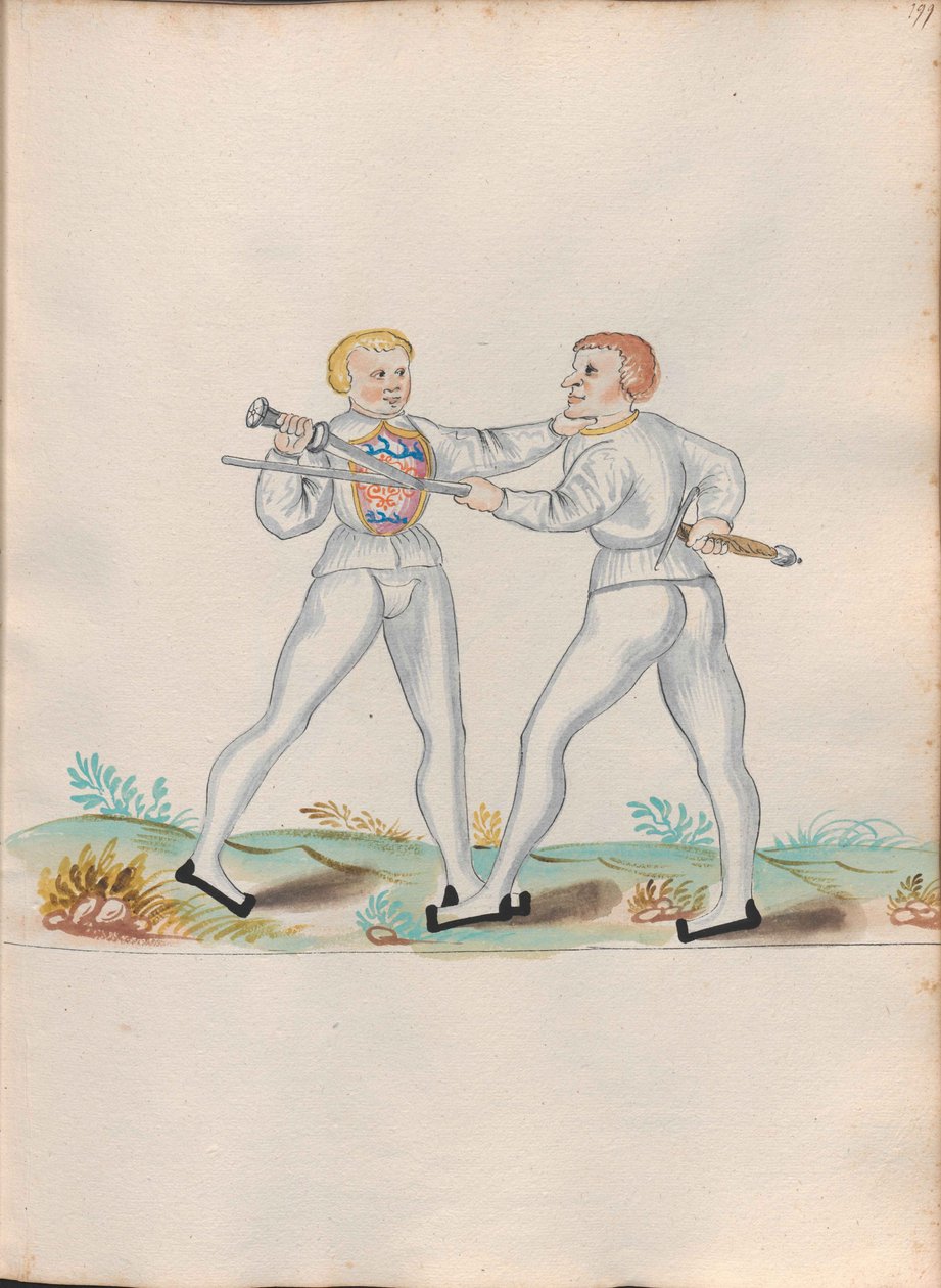 Aus Schemata varia artis athleticae et gladiatoriae von Unbekannt Unbekannt