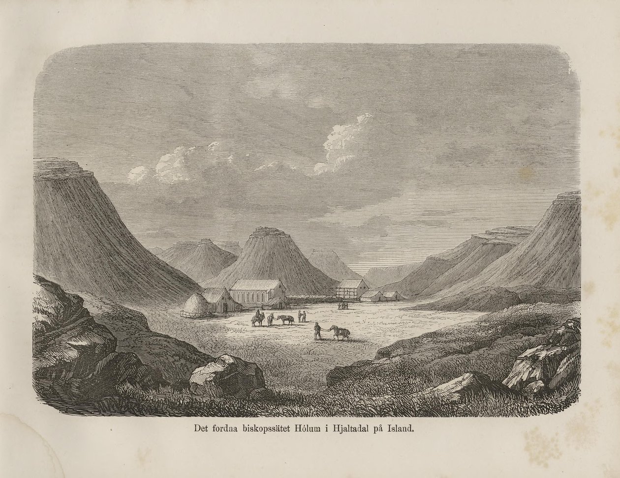 Illustration aus dem Buch Nordiska taflor von unbekanntem Autor und veröffentlicht von Unbekannt Unbekannt