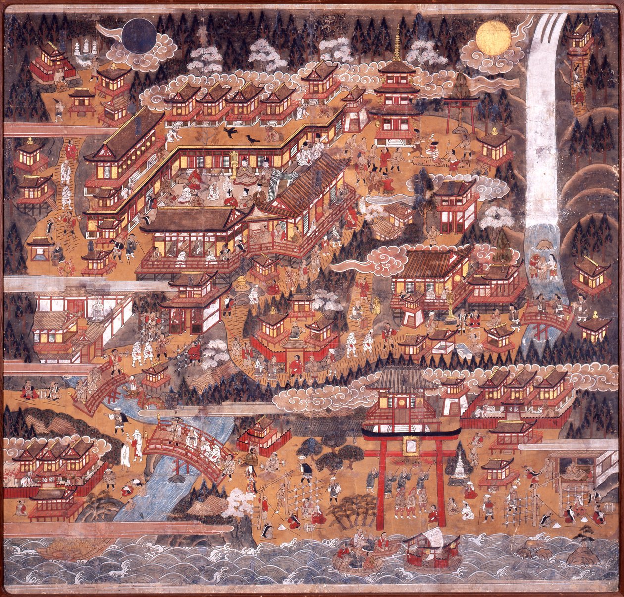 Kumano Nachi Mandala von Unbekannt Unbekannt