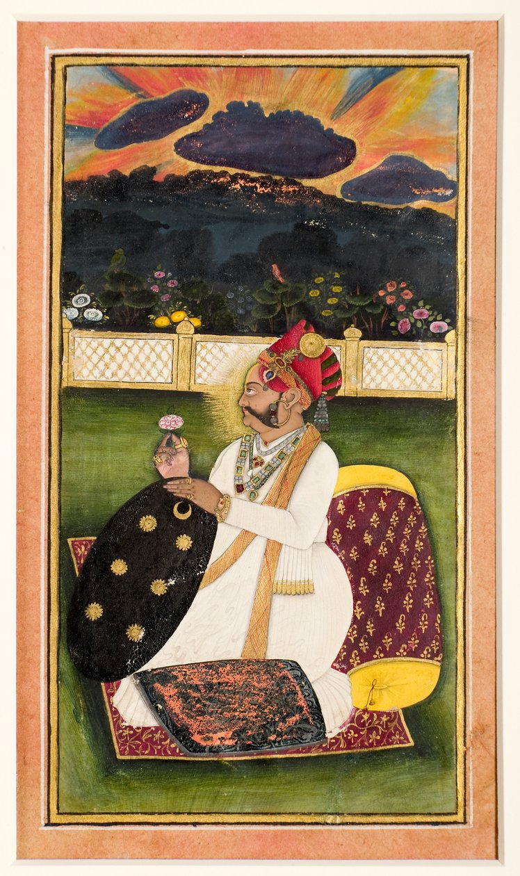 Maharaja Gaj Singh von Bikaner von Unbekannt Unbekannt