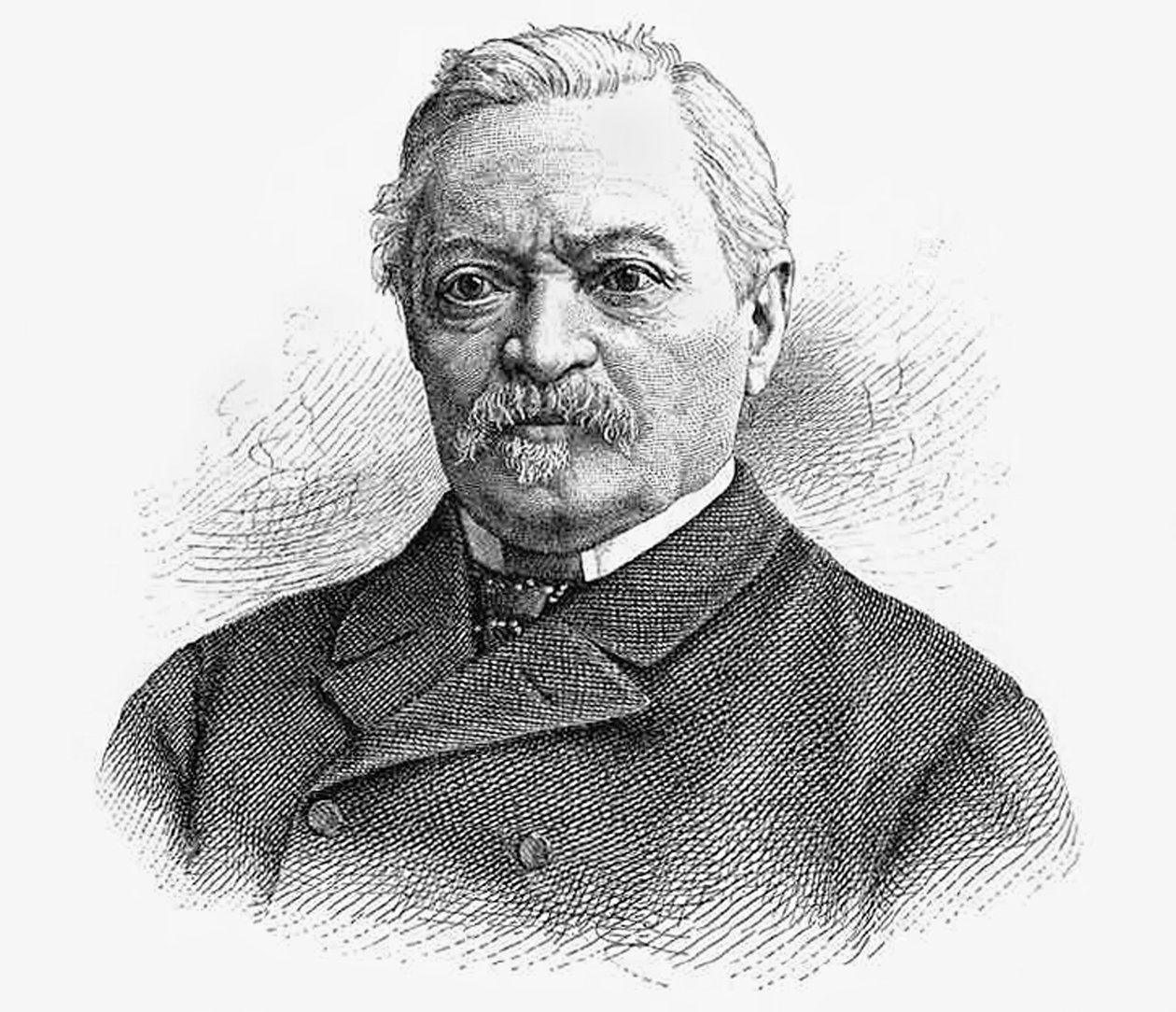 Porträt von Arnold Otto Aepli (1816-1897), St.Galler Staatsmann von Unbekannt Unbekannt