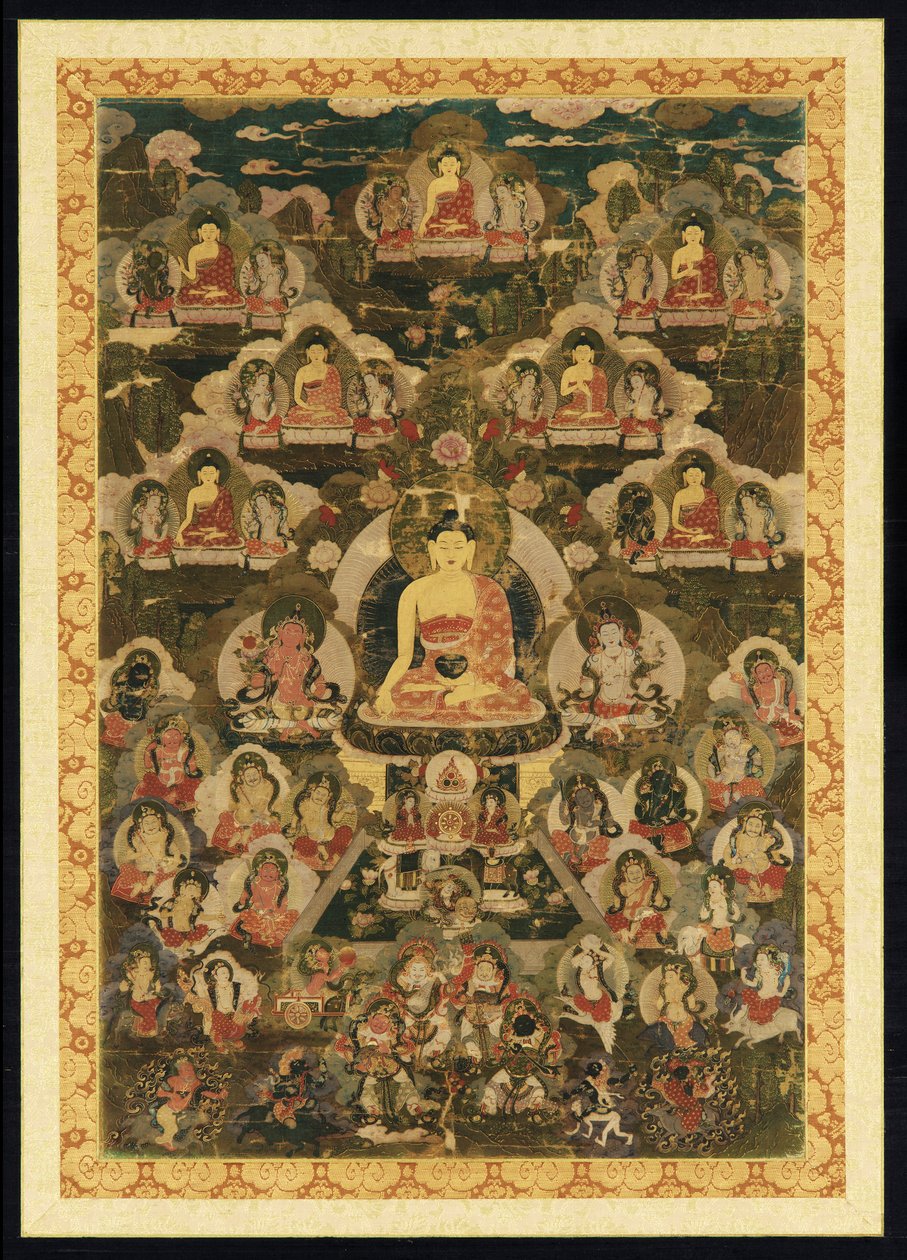 Die Acht Medizin-Buddhas von Unbekannt Unbekannt