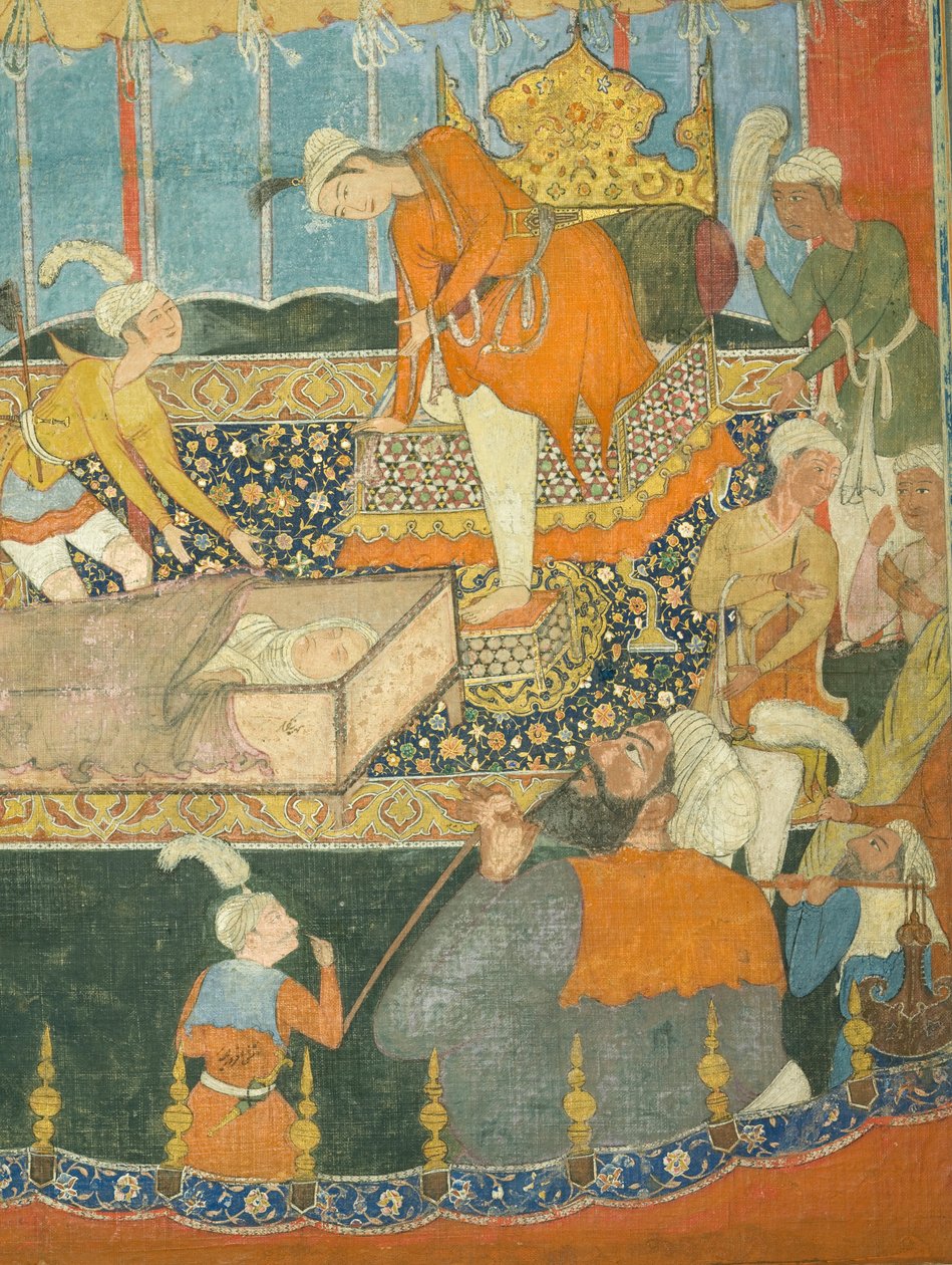 Illustration aus dem Qissa-i Amir Hamza von Unbekannt Unbekannt