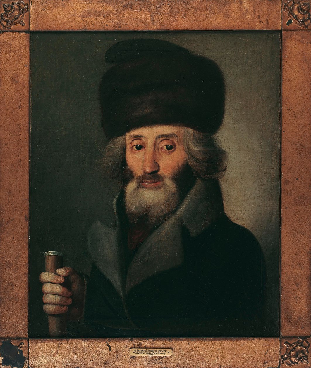 Rabbinischer Delegierter zum Großen Sanhedrin, 1807 von Unbekannt Unbekannt
