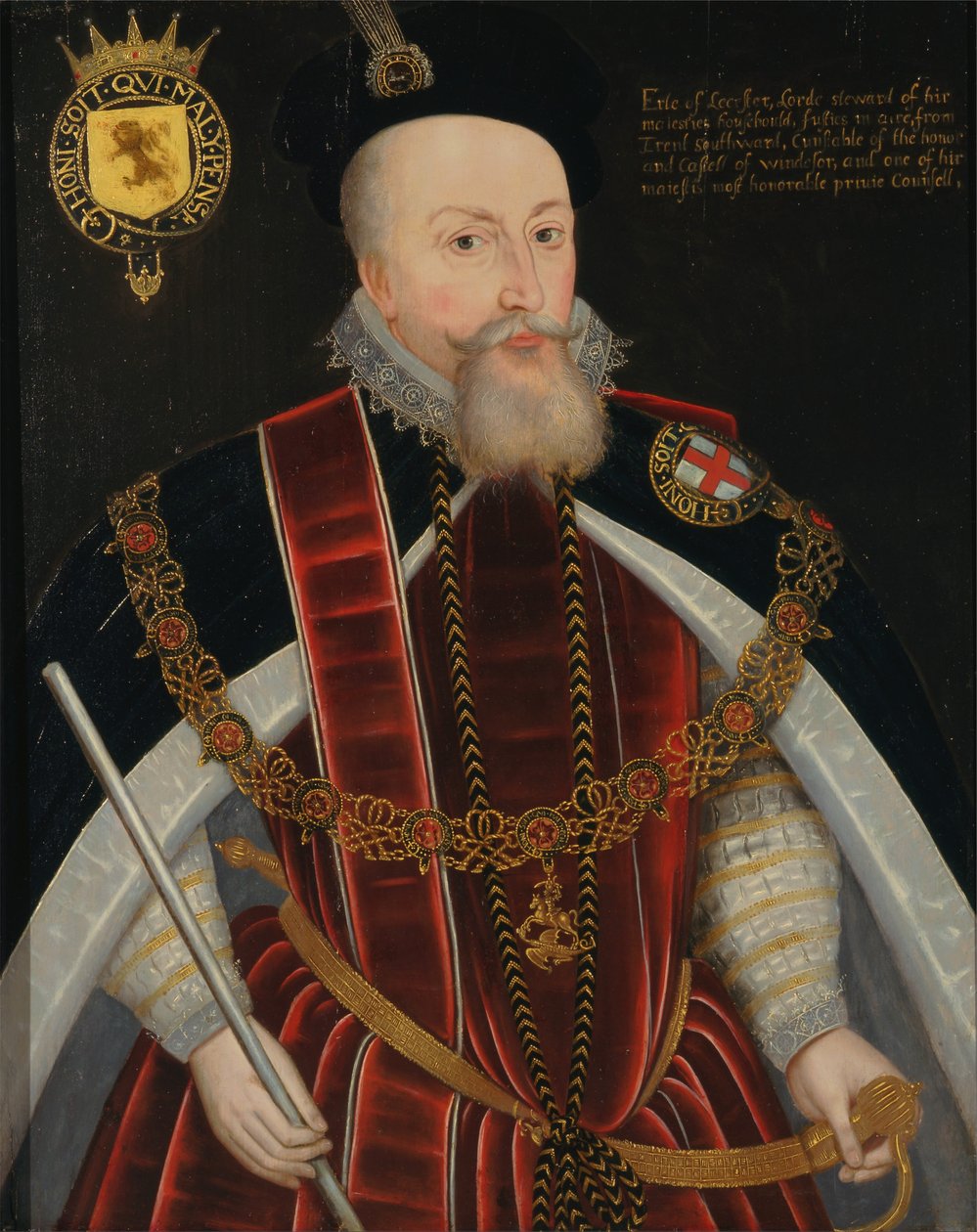 Robert Dudley, Earl of Leicester von Unbekannt Unbekannt