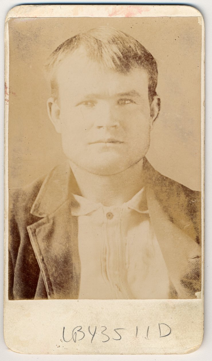Robert LeRoy Parker, alias Butch Cassidy, 1893 von Unbekannt Unbekannt