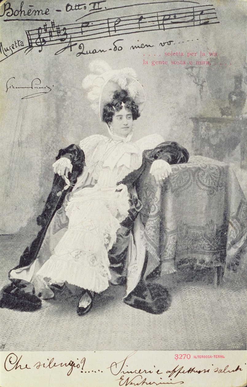 Szene aus Akt II der Oper 
