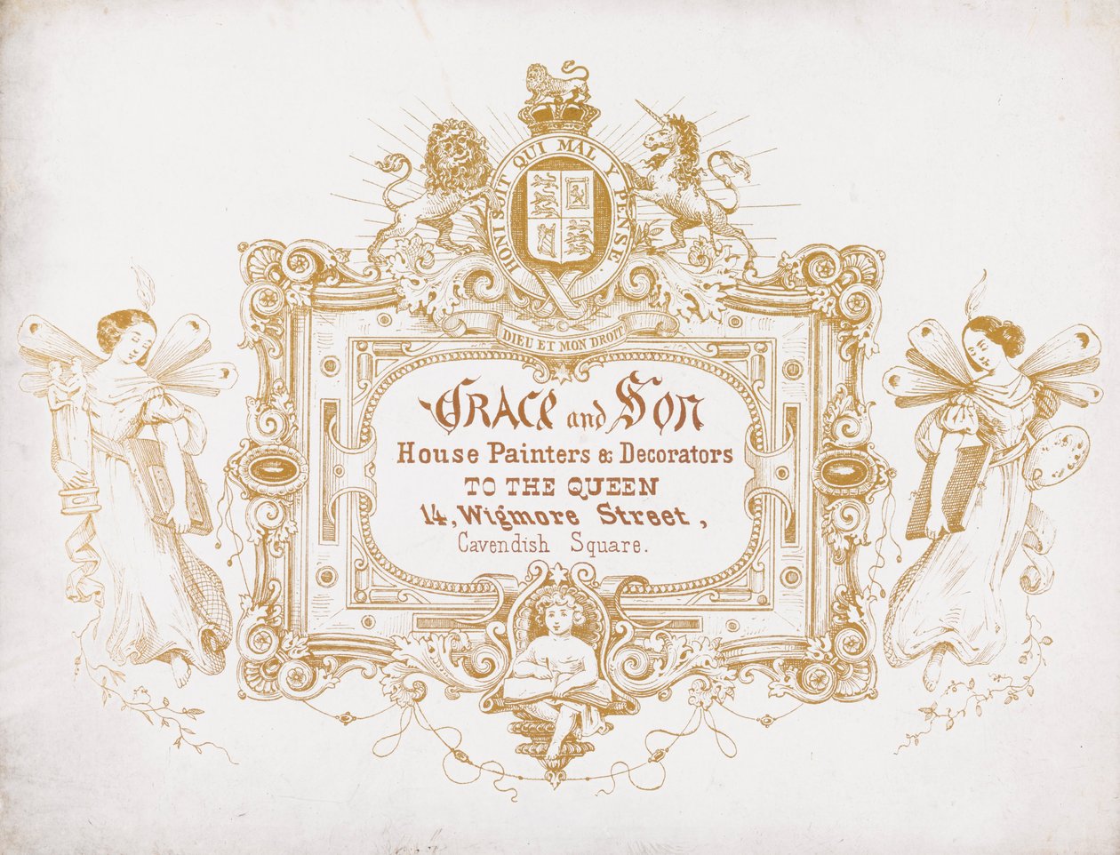 Handelskarte, Frederick Crace und Sohn von Unbekannt Unbekannt