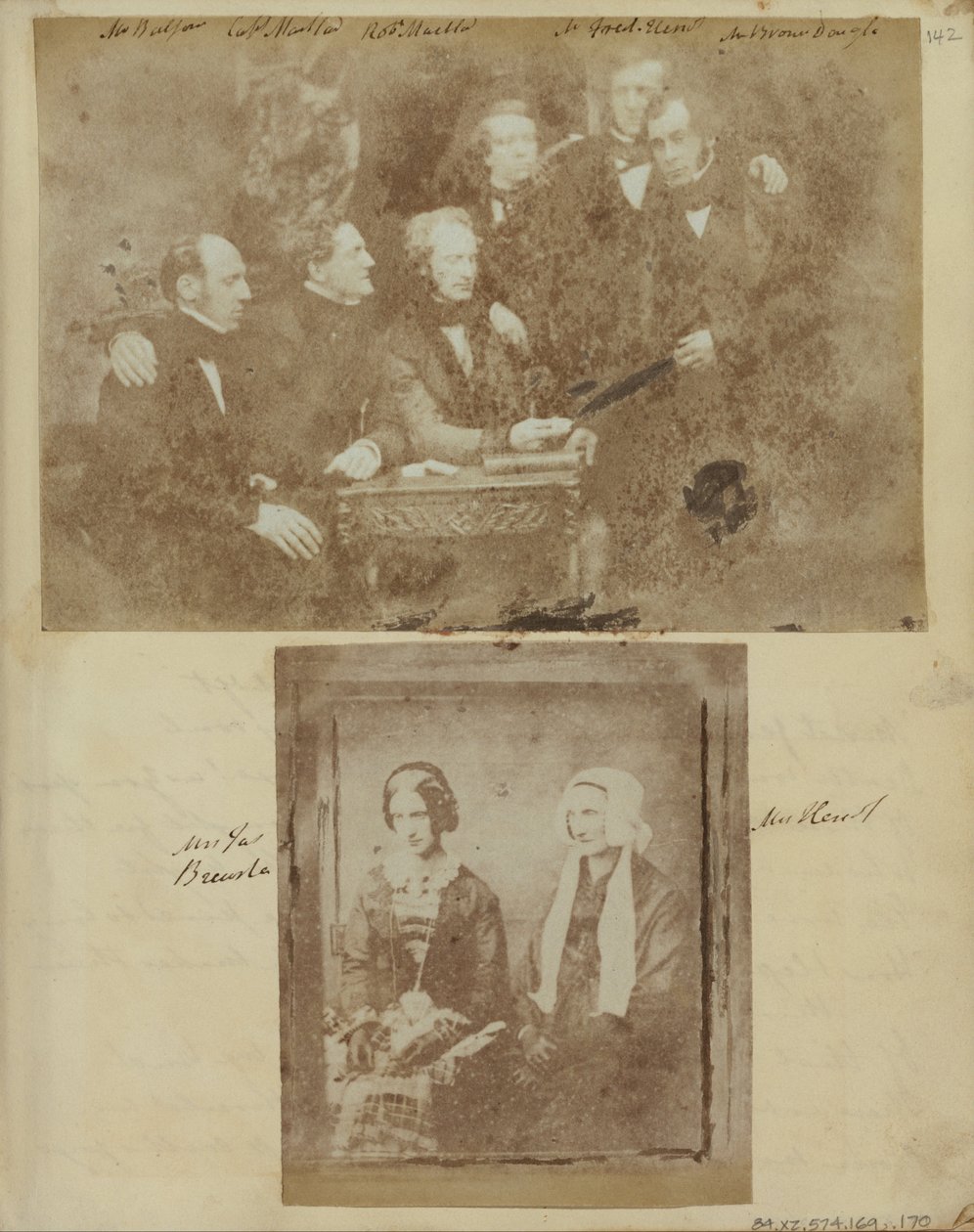 Mrs. James Brewster und Mrs. Heriot von Unbekannt Unbekannt
