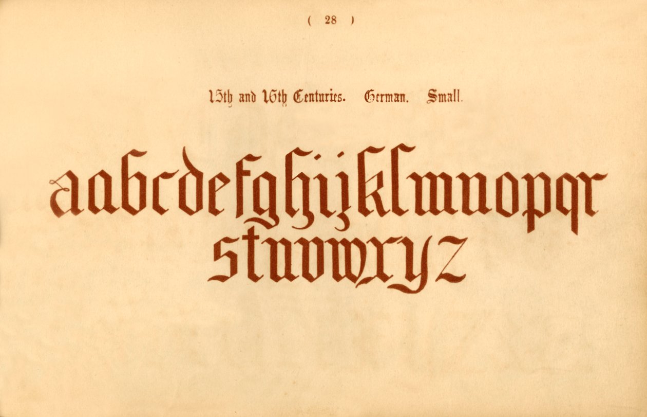 15. und 16. Jahrhundert. Deutsch. Klein, 1862 von Unbekannt