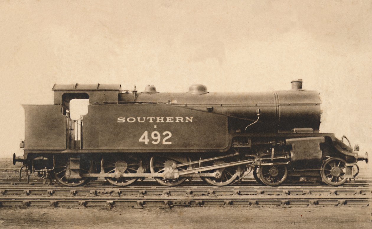 4.8.2. Tenderlokomotive Nr. E. 492 von Unbekannt