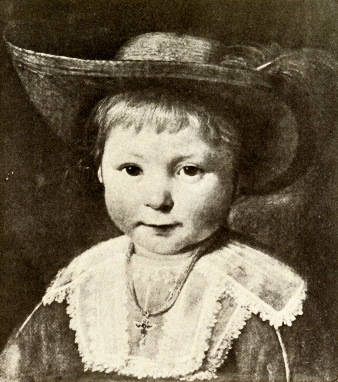 Ein kleiner holländischer Junge nach einem Porträt von Cuyp, um 1640-1690, 1937 von Unbekannt