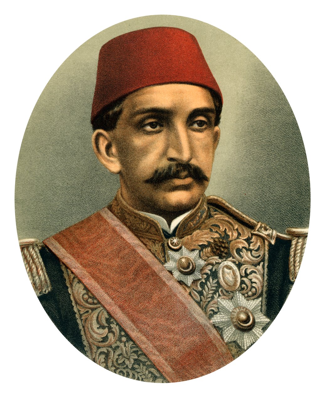 Abdul Hamid II., Sultan der Türkei, spätes 19. Jahrhundert von Unbekannt