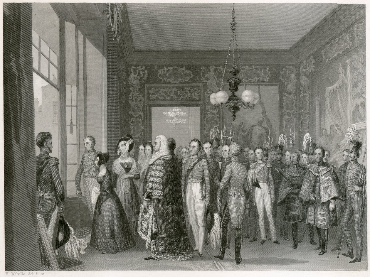 Thronbesteigung von Königin Victoria, St James