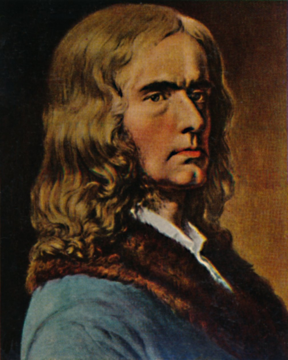 Adelbert von Chamisso 1781-1838 - Gemälde von Reinick, 1934 von Unbekannt