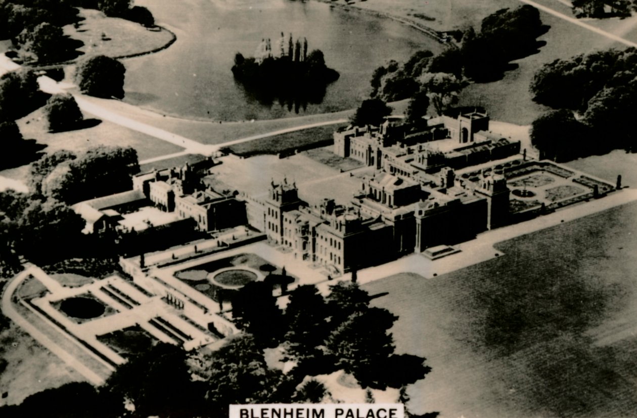 Luftaufnahme von Blenheim Palace, 1939 von Unbekannt