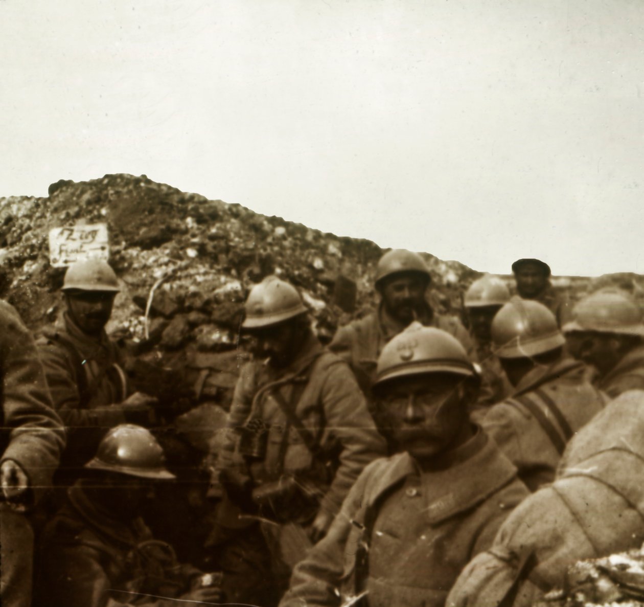 Nach dem Angriff, Artois, Nordfrankreich, um 1914-1918 von Unbekannt
