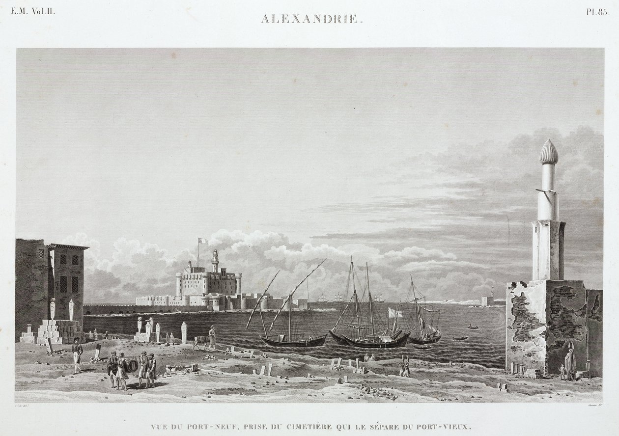 Alexandria, Ägypten, ca. 1798 von Unbekannt