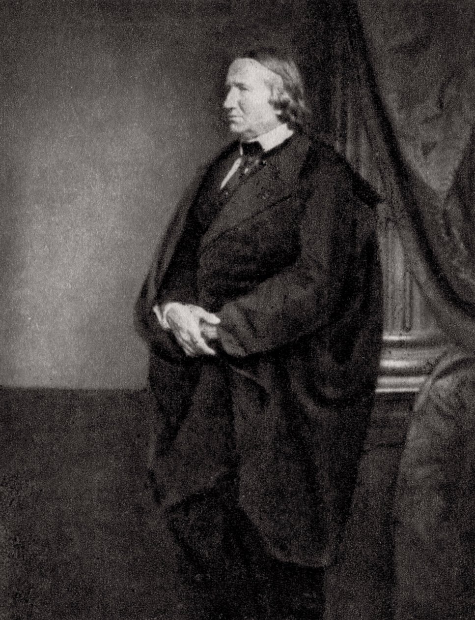 Alfred de Vigny, französischer Dichter, Dramatiker und Romanautor, 1862 von Unbekannt