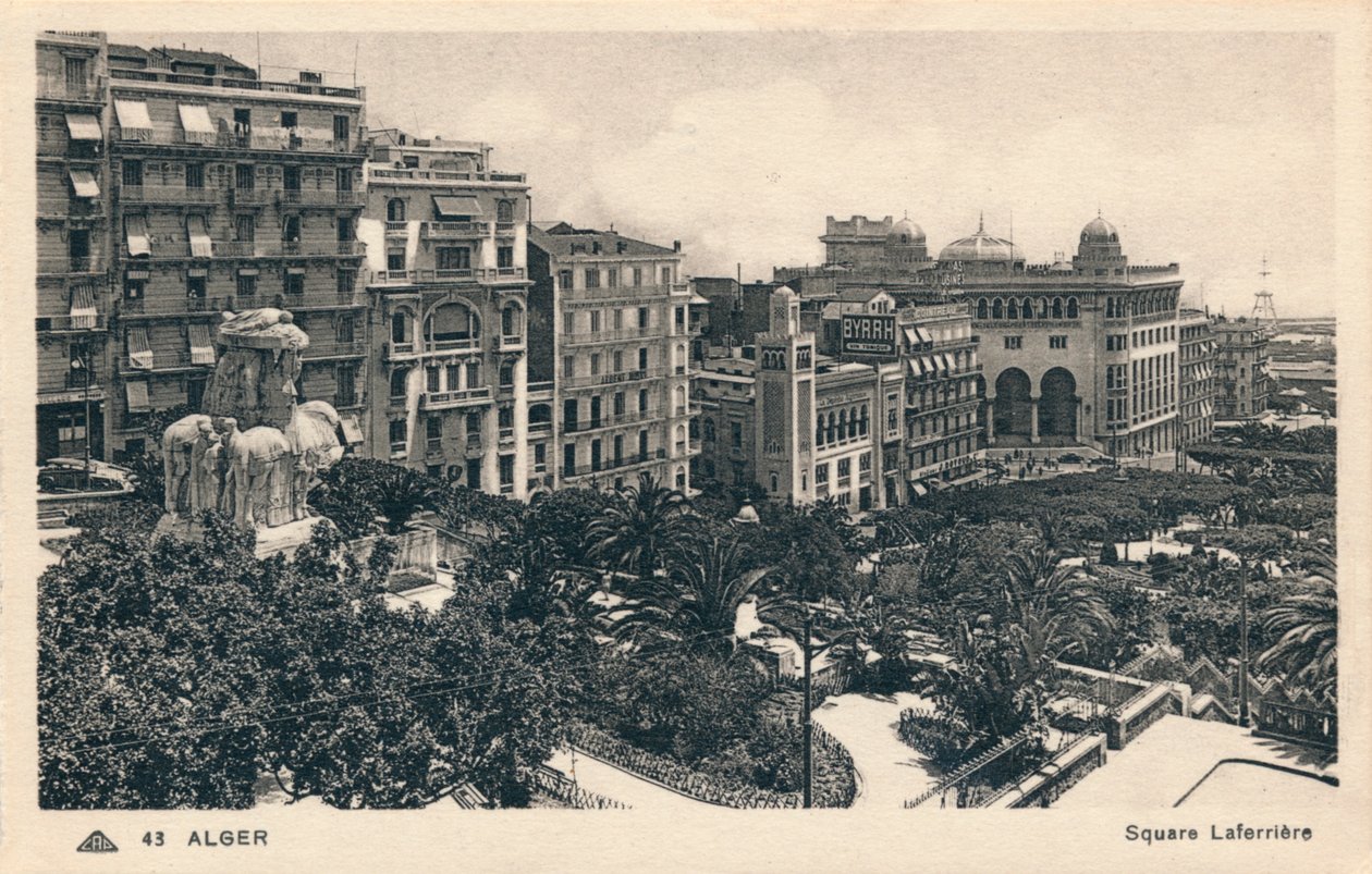 Alger - Square Laferriere, um 1930 von Unbekannt