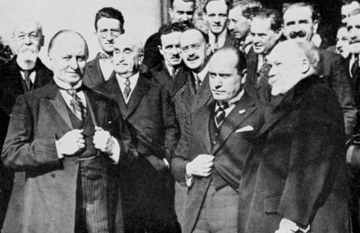 Alliierte Vertreter auf der Lausanner Konferenz, 1922 von Unbekannt