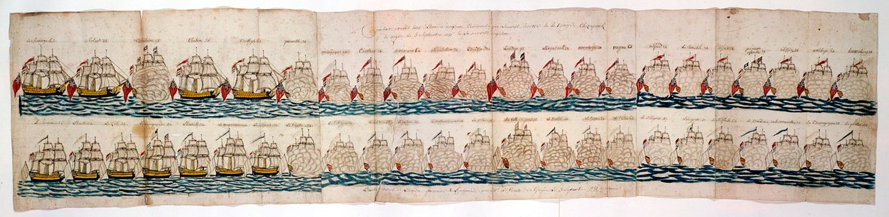 Amerikanischer Unabhängigkeitskrieg: Schlacht von Yorktown, 1781 von Unbekannt