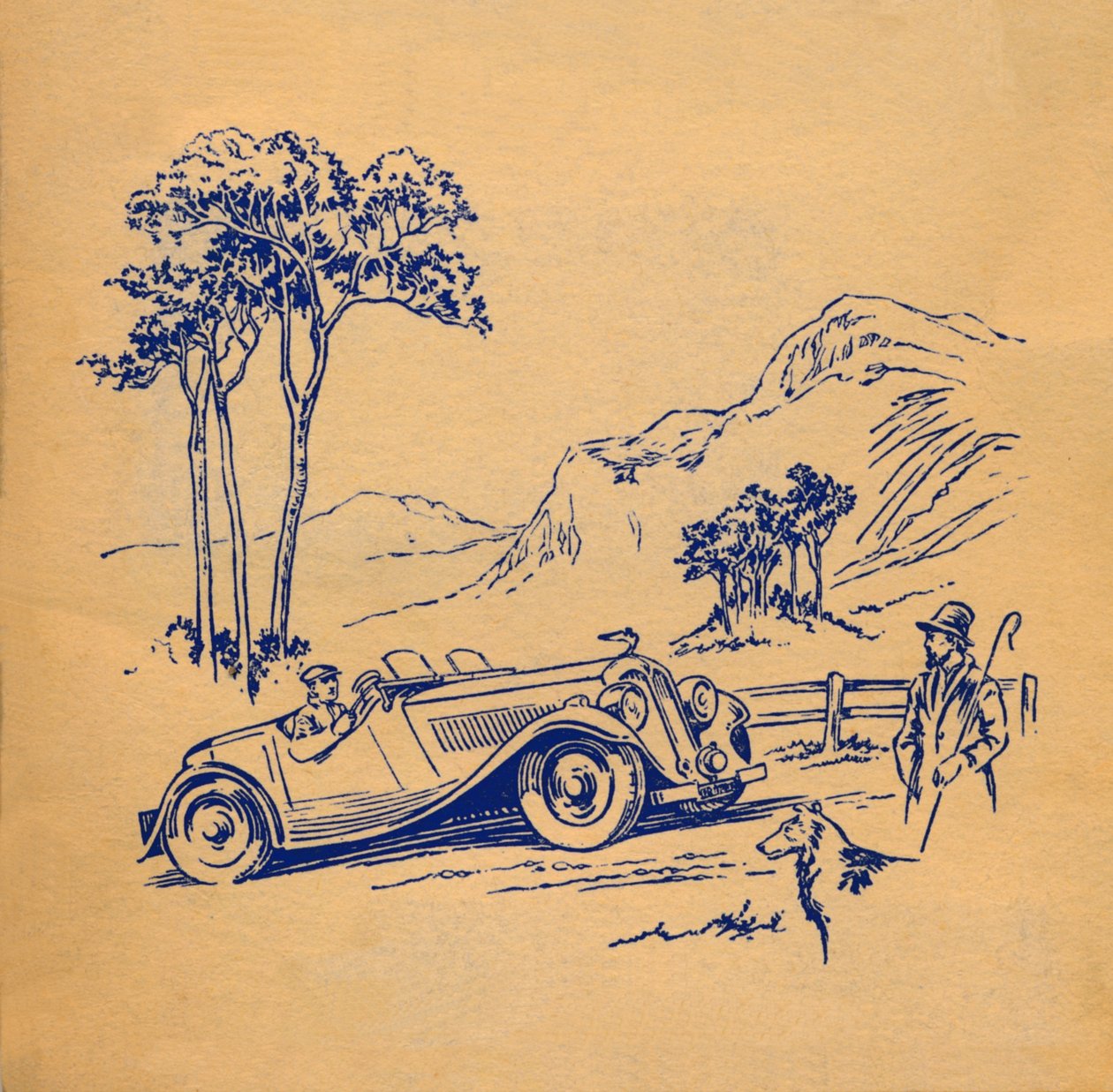 Ein Album von Autos, Vorderseite, ca. 1936 von Unbekannt