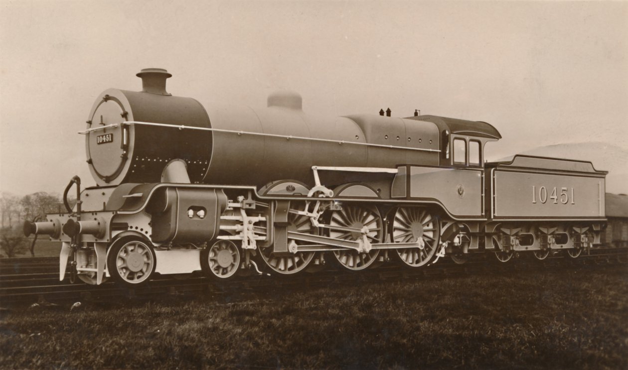 Eine L.M.S. Überhitzte Express-Passagierlokomotive, 1927 von Unbekannt