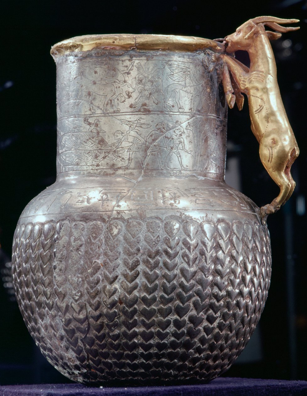 Altägyptischer Topf aus der Zeit von Ramses II., 13. Jahrhundert v. Chr. von Unbekannt