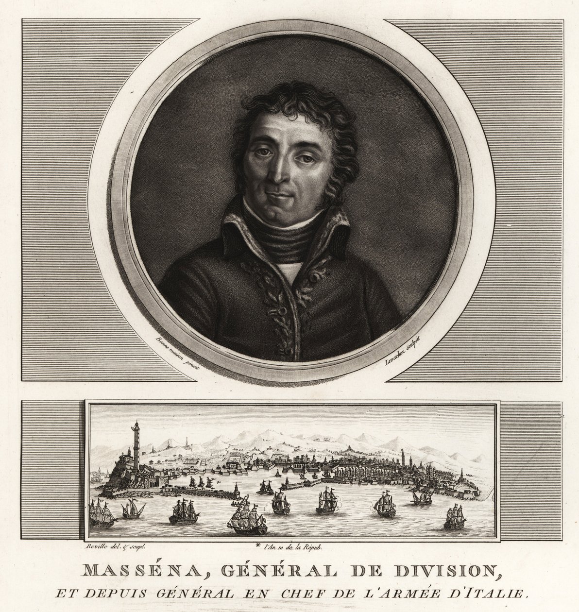 Andre Massena, Herzog von Rivoli, Divisionsgeneral, Oberbefehlshaber der Armee von Italien von Unbekannt