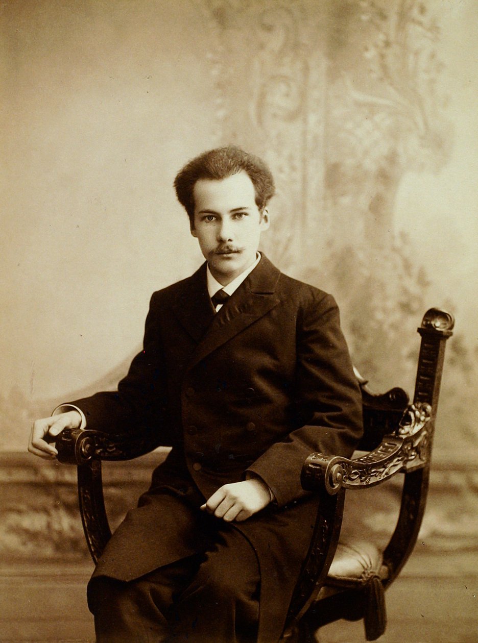 Andrei Bely, russischer Romanautor und Dichter von Unbekannt
