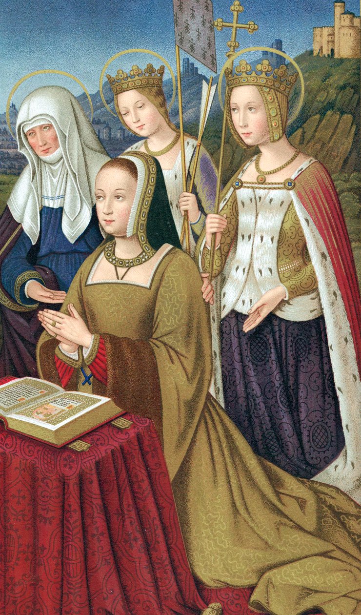 Anne von Bretagne 1476-1514, Herzogin der Bretagne und Königin von Frankreich von Unbekannt
