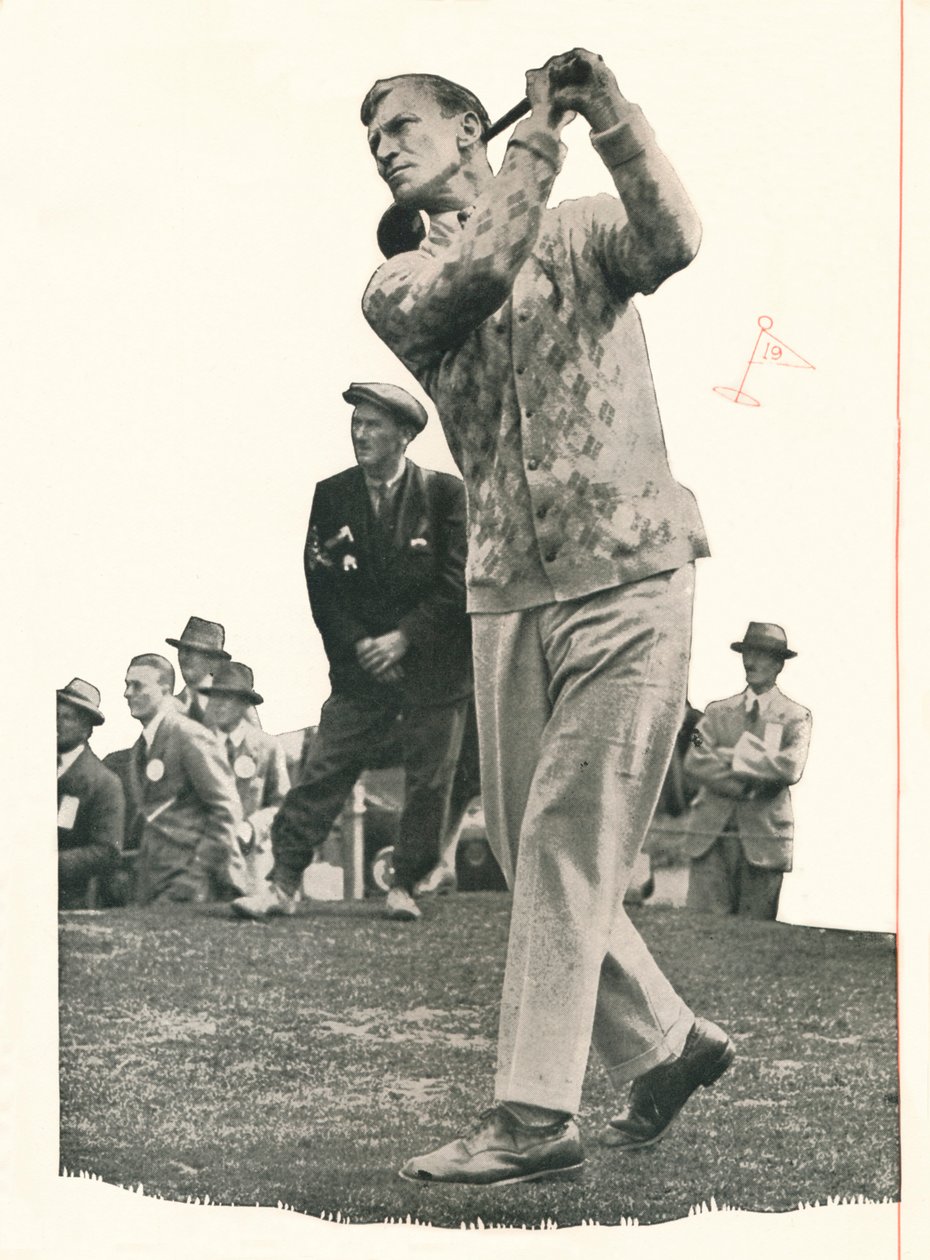 Archie Compston nähert sich: Ich habe keine Verwendung für einen Schläger ohne Stände, ca. 1935 von Unbekannt